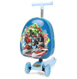 Ride-on Travel Scooter Trolley Bag - Avengers Themed