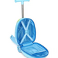 Ride-on Travel Scooter Trolley Bag - Frozen Theme Blue Color