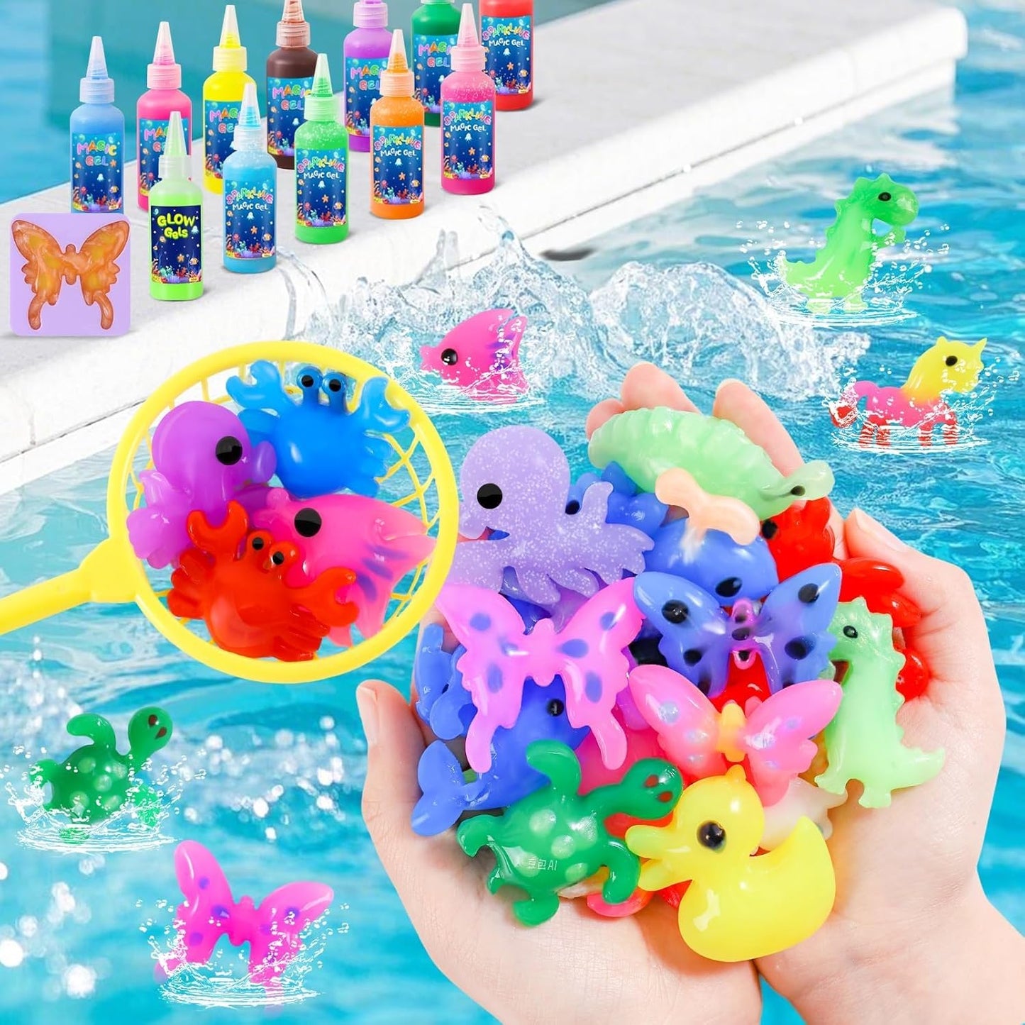Magic Water Elf Toy Kit - Squishies & Sensory Toy for Kids