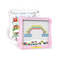 Magnetic Pen Drawing Board Diy Puzzle Educational Toys - Pink Color